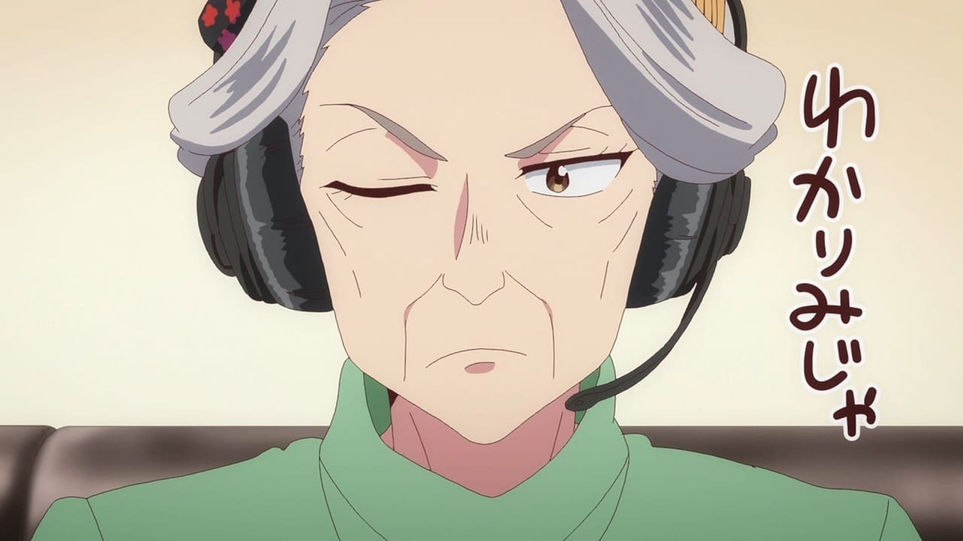 Grandmother Nagomi, as seen in the episode (Image via TMS Entertainment)